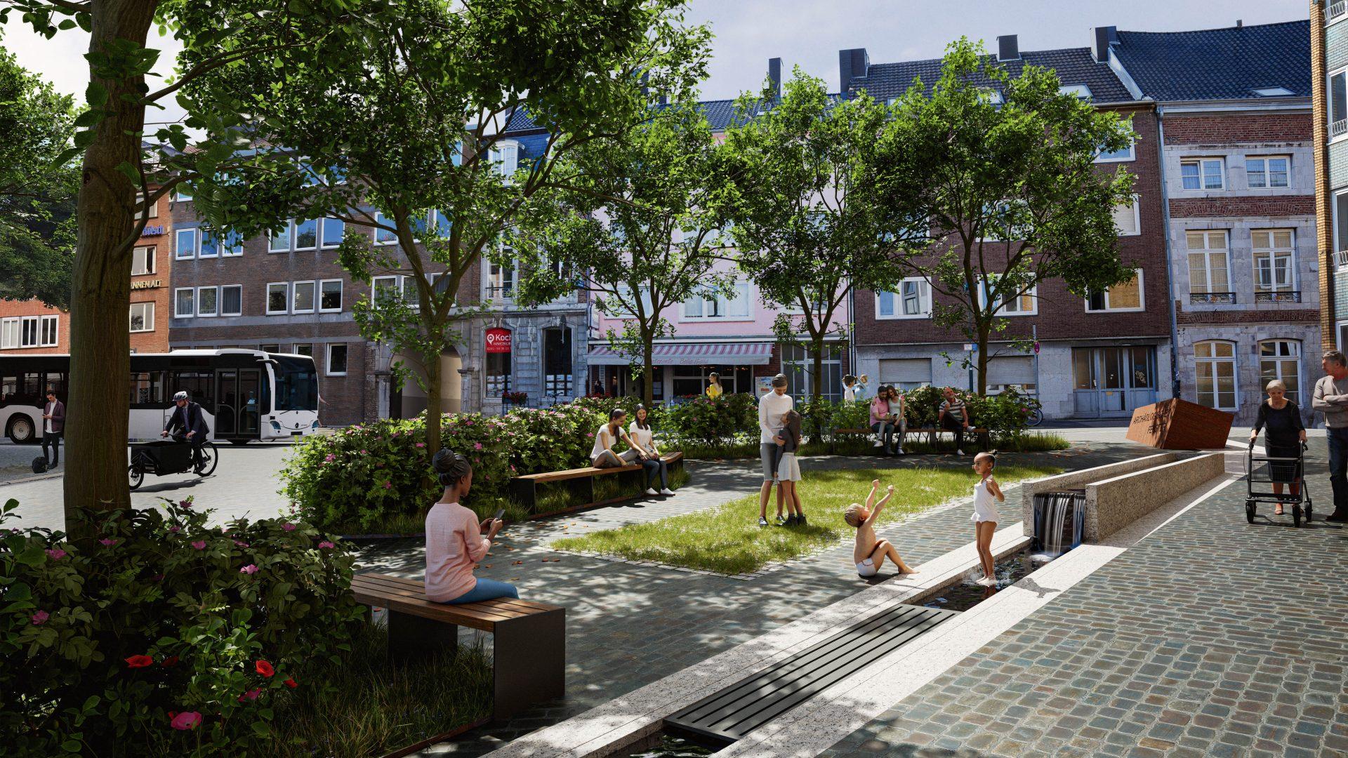 Platz an der Jakobstraße | © V-Cube