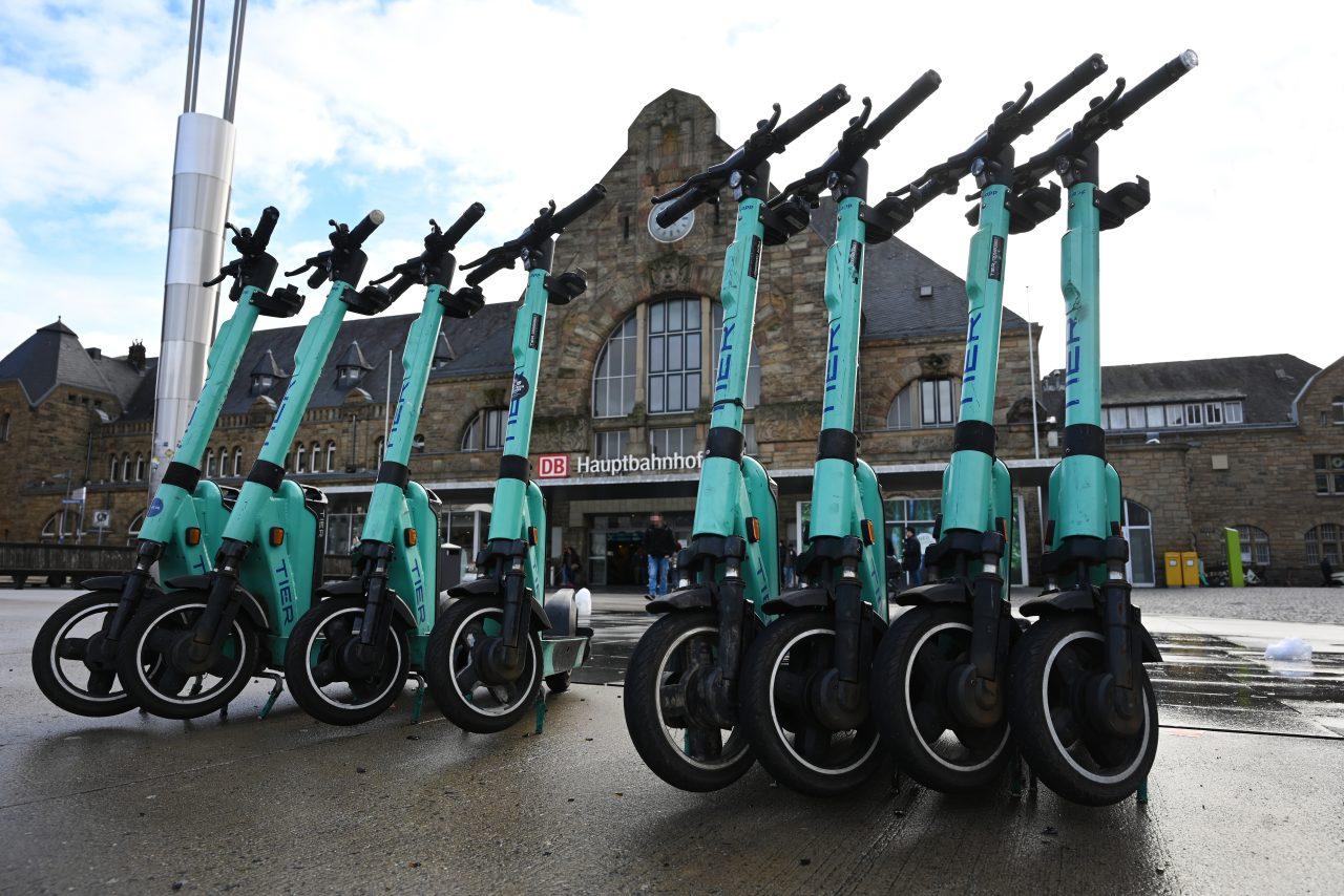 E-Scooter Aachen | © Stadt Aachen / Harald Kroemer
